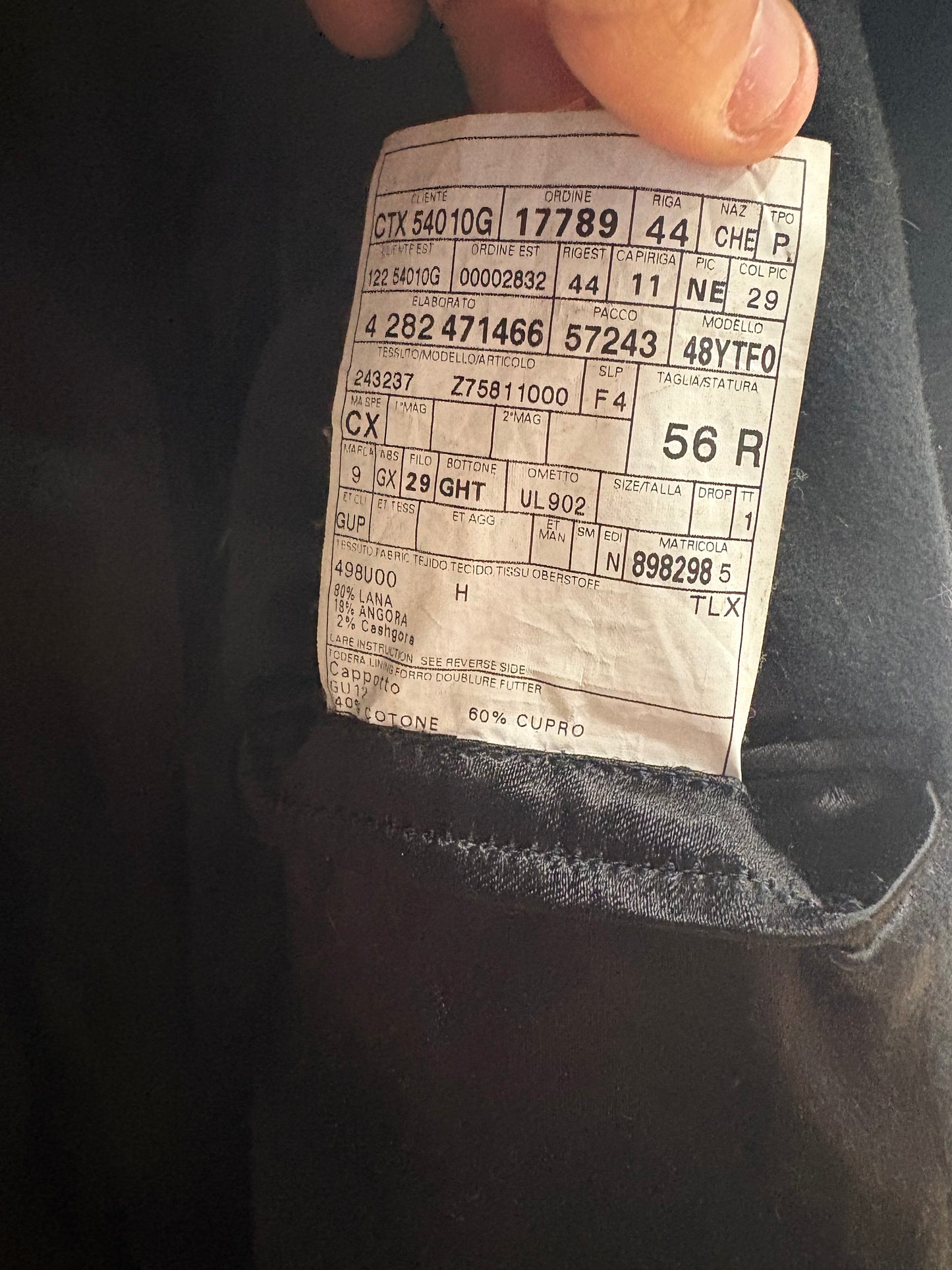 Cappotto Doppiopetto Gucci XL