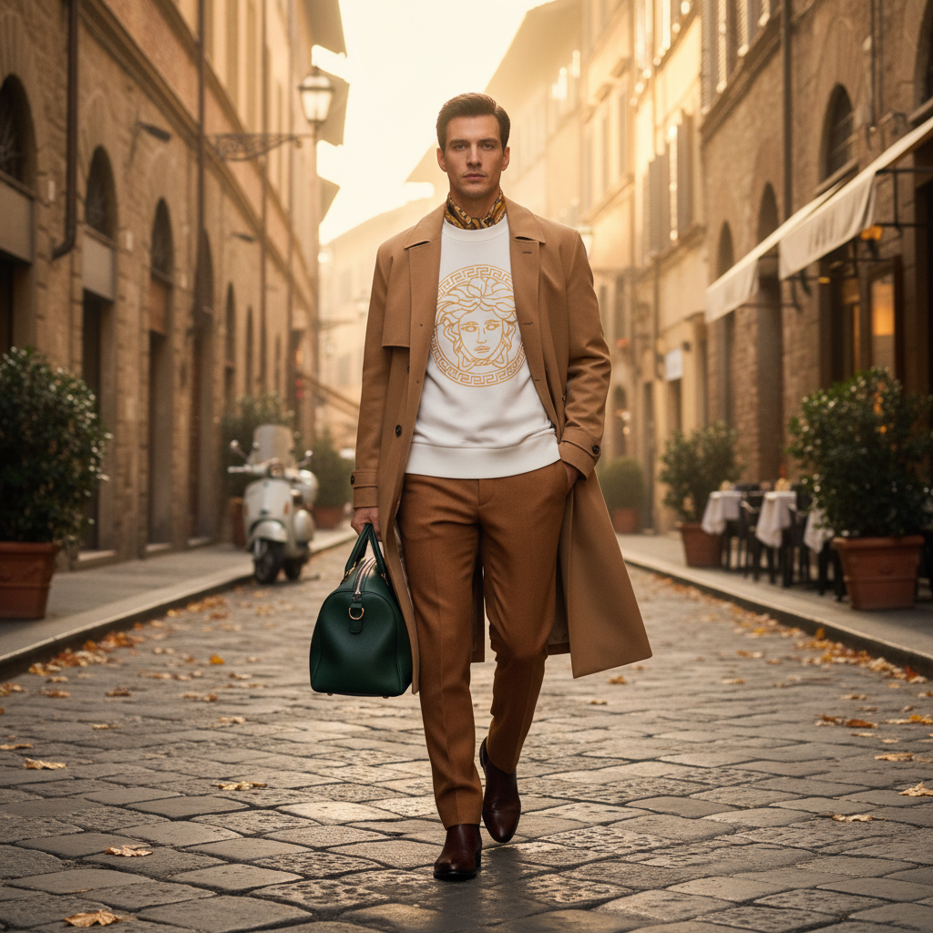 Versace Maglione senza etichetta