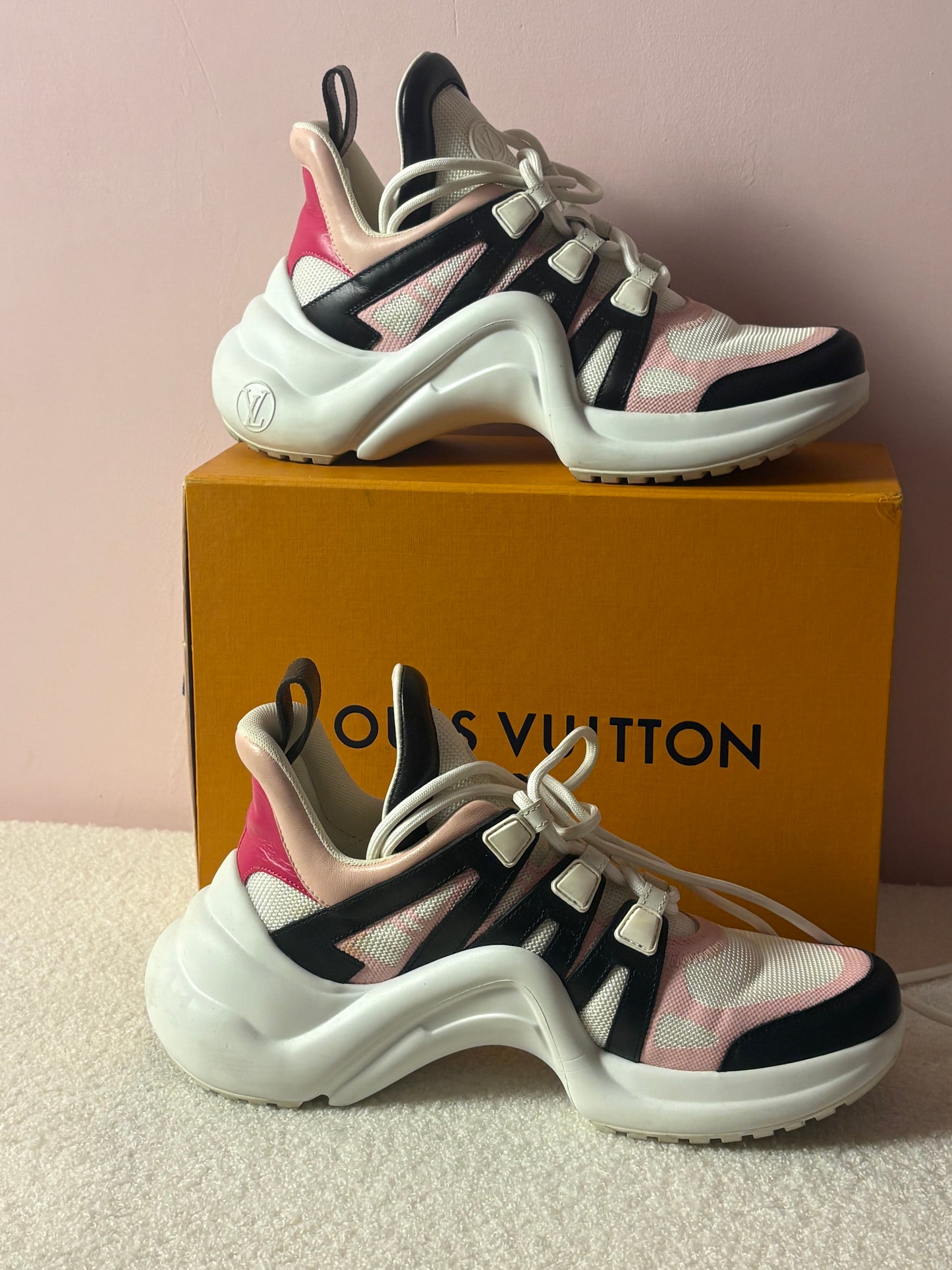 Sneakers Louis Vuitton 39 usate