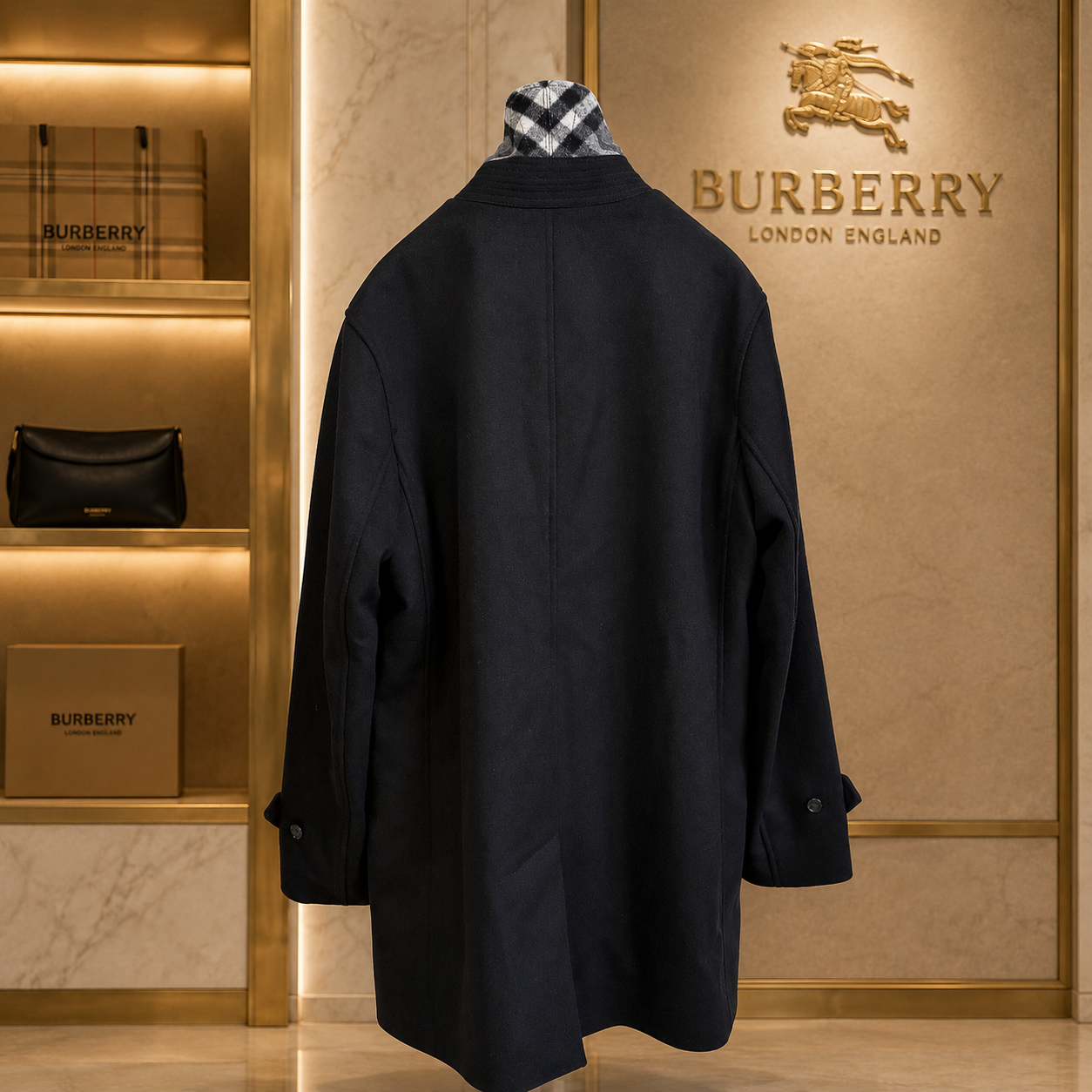 Burberry cappotto taglia 52