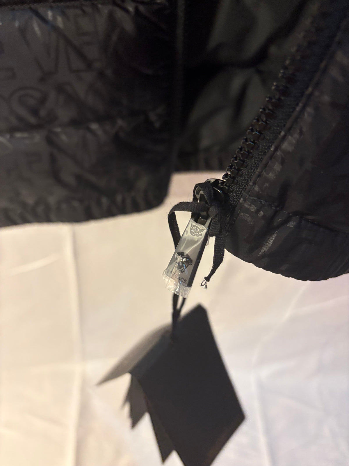 Gilet Versace 100% piuma d’oca S