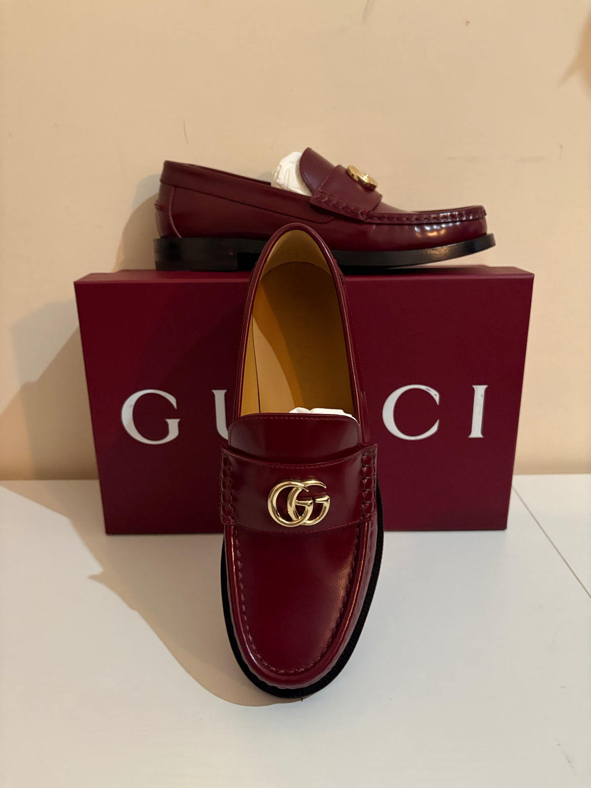 Mocassini donna Gucci nuovi 37.5