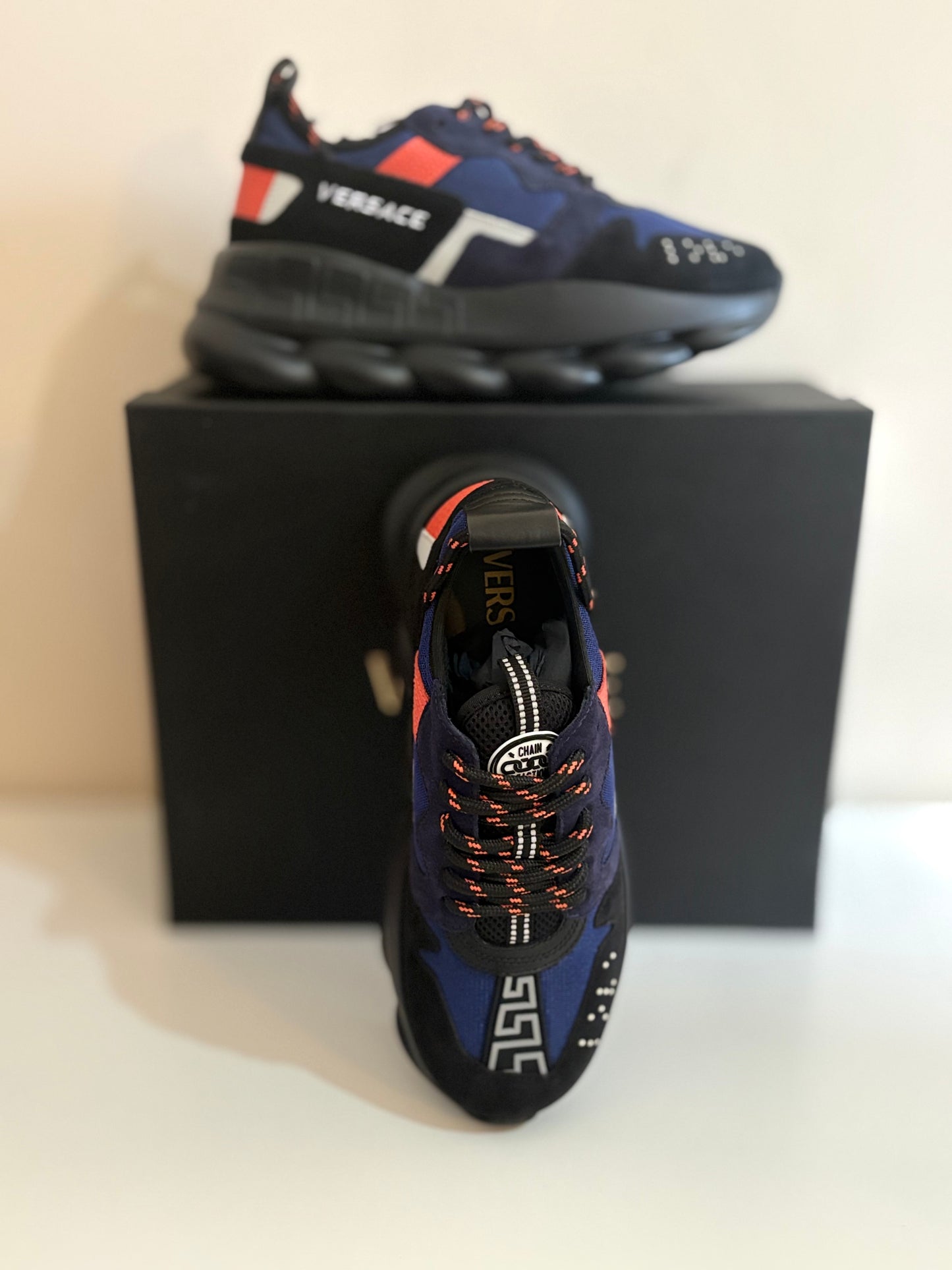 Sneakers Versace Chain Reaction nuove 40