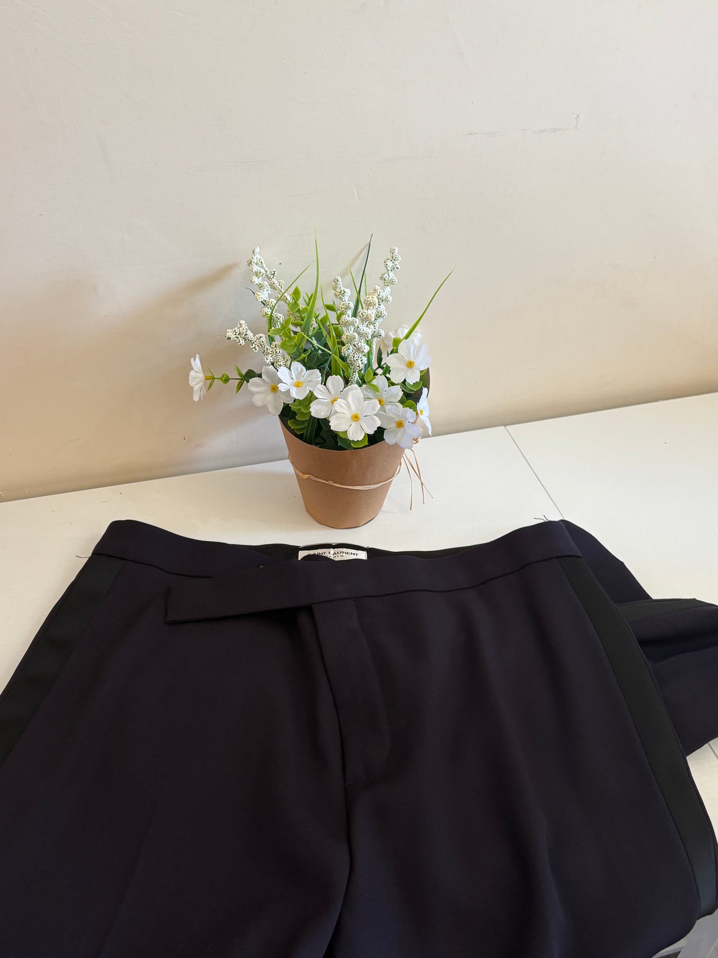 Pantalone YSL in lana 46