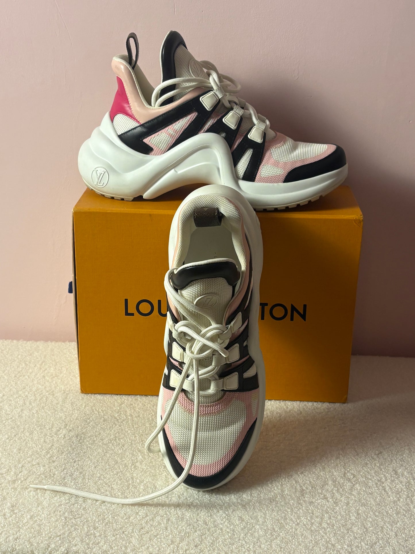 Sneakers Louis Vuitton 39 usate