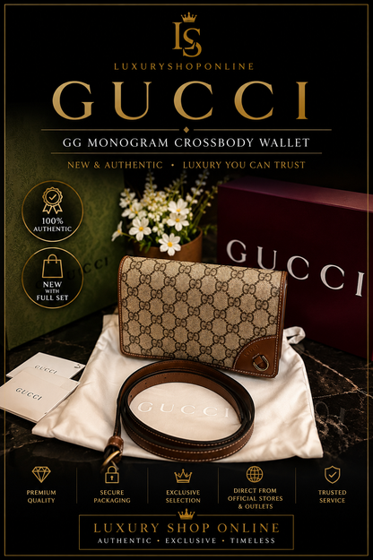 Gucci Marmont Chain Wallet con tracolla nuova