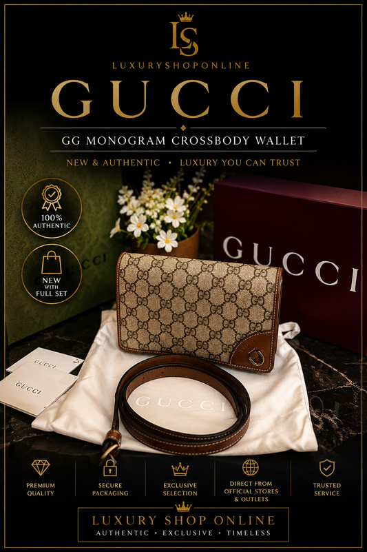 Gucci Marmont Chain Wallet con tracolla