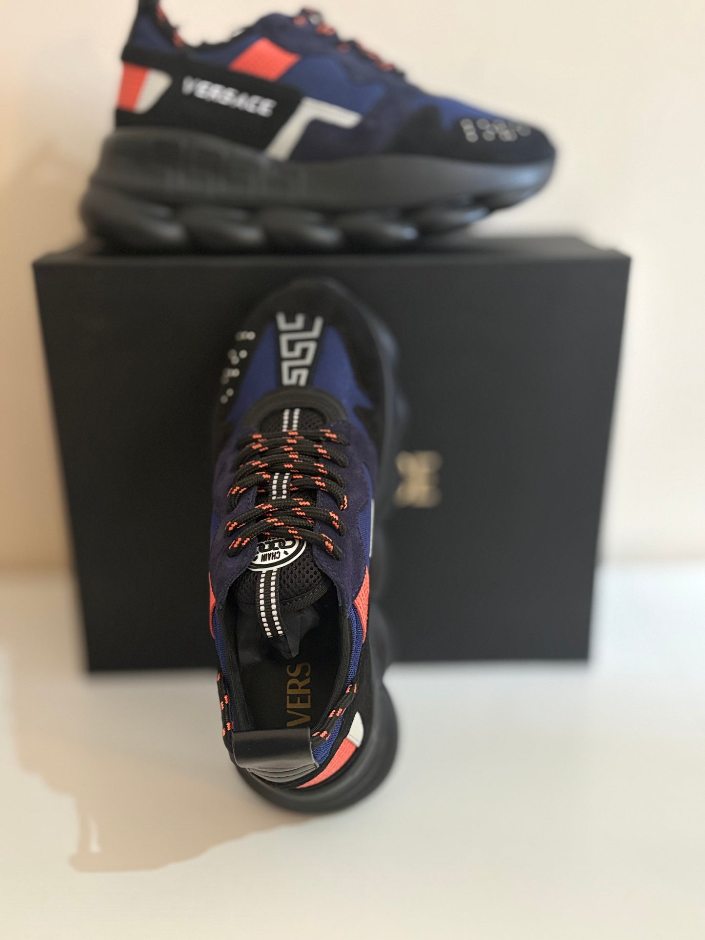 Sneakers Versace Chain Reaction nuove 40