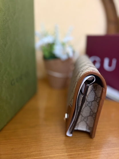 Gucci Marmont Chain Wallet con tracolla nuova