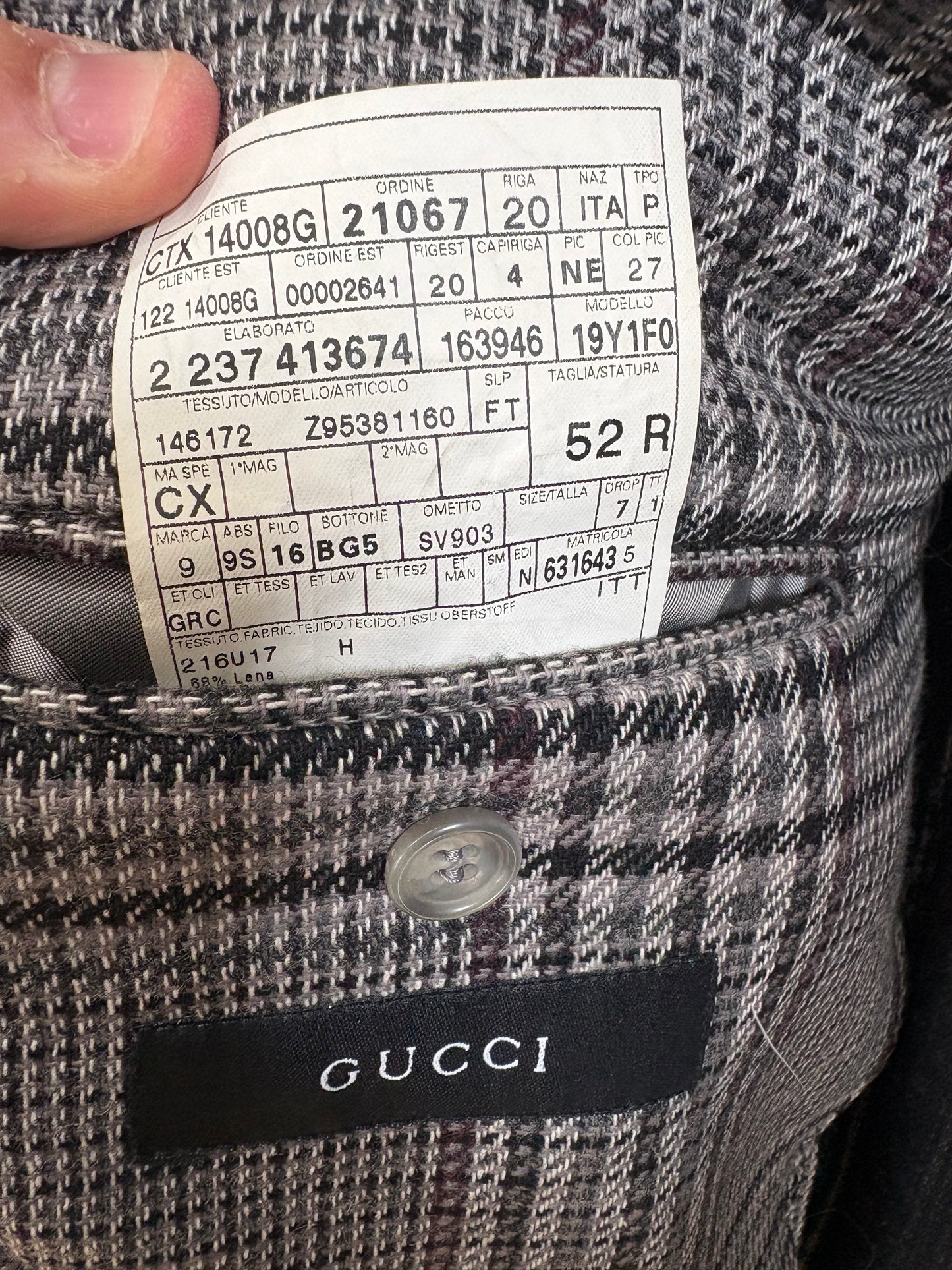 Giacca informale Gucci 52