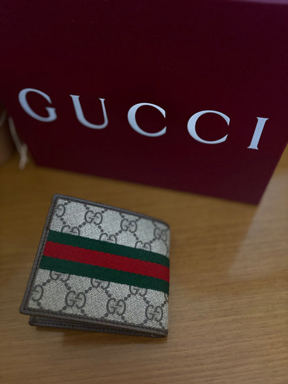 Portafoglio Gucci Ophidia GG supreme
