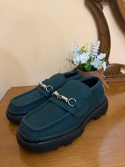Burberry mocassino Nubuk