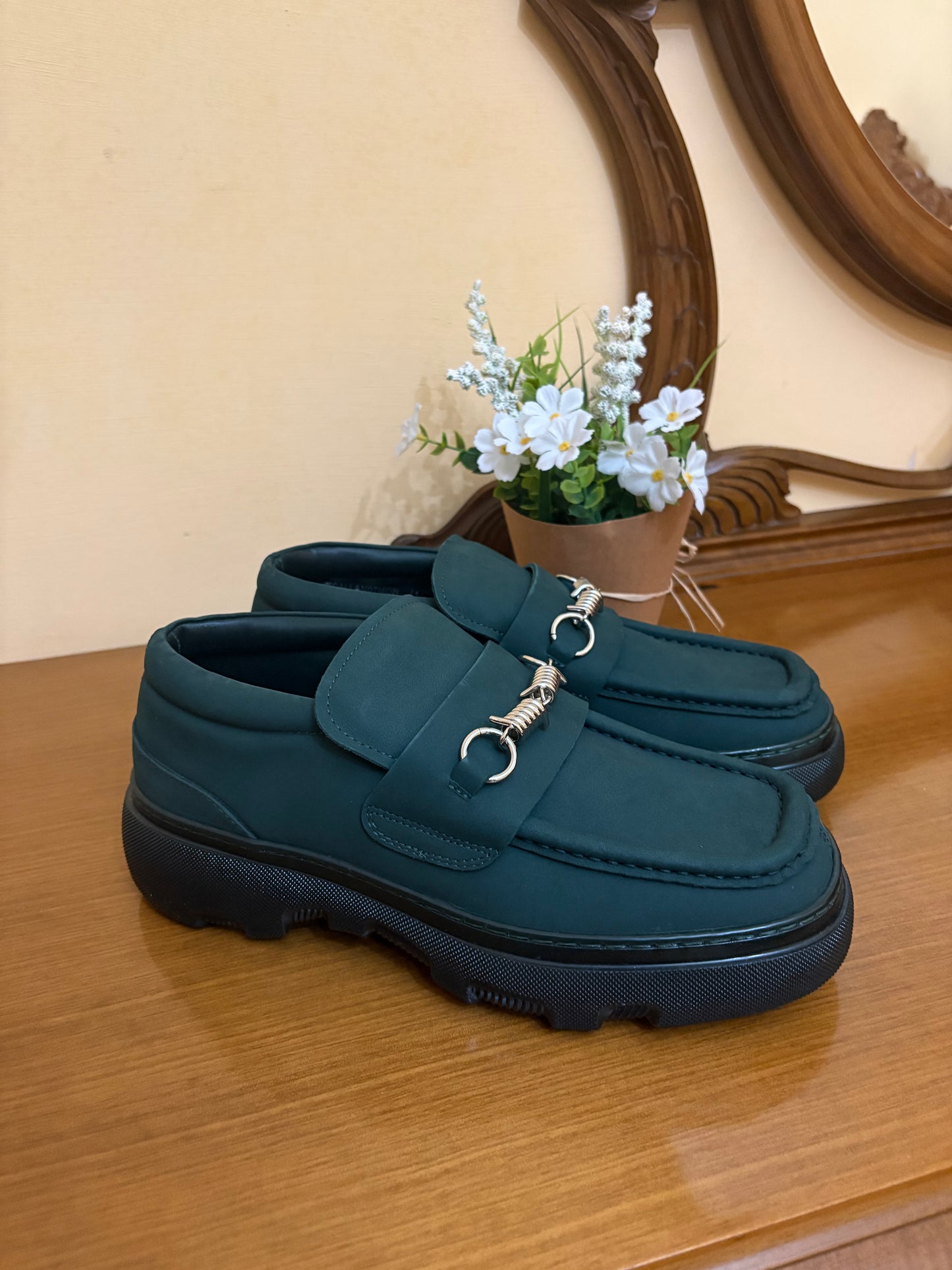 Burberry mocassino Nubuk