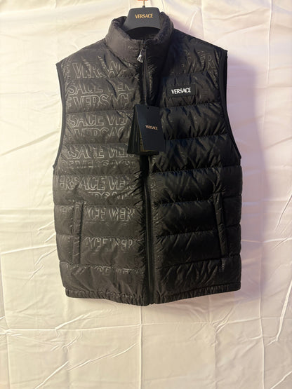 Gilet Versace 100% piuma d’oca S