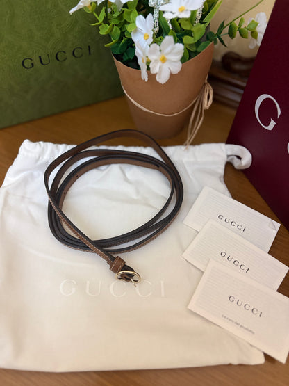 Gucci Marmont Chain Wallet con tracolla nuova