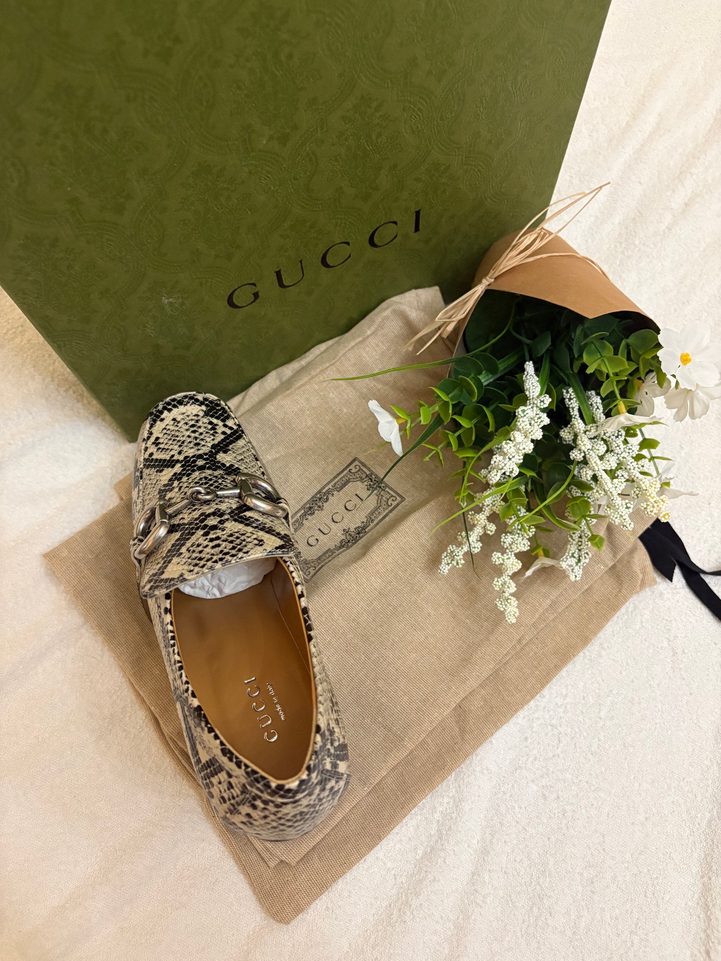 Gucci in pitone